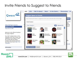 Invite Friends to Suggest to Friends 
