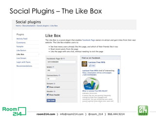 Social Plugins – The Like Box 