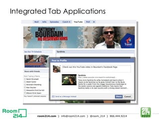 Integrated Tab Applications 