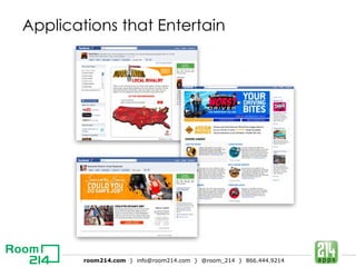 Applications that Entertain 