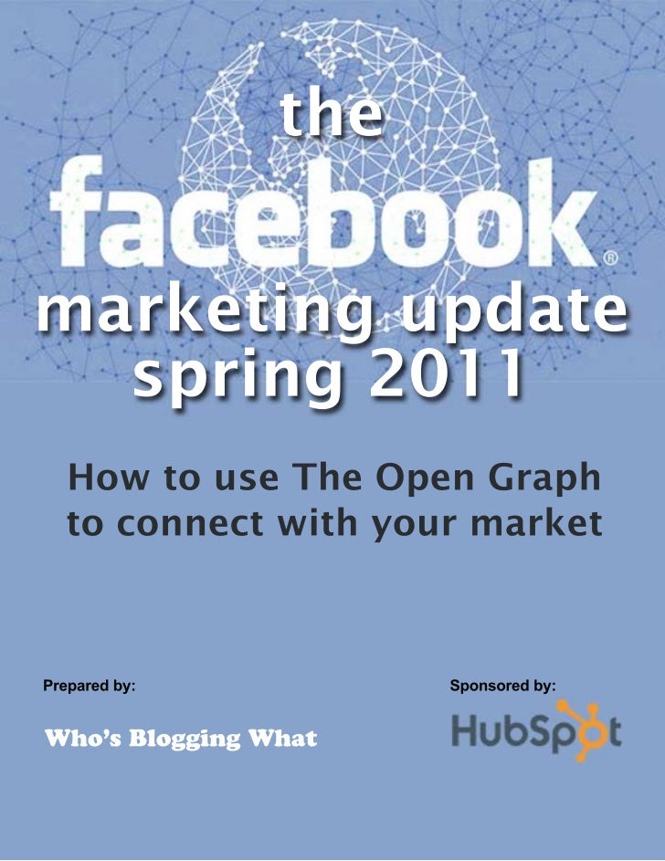 facebook marketing update spring