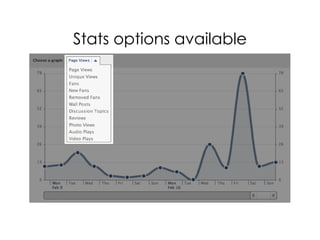 Claudia Stats options available 