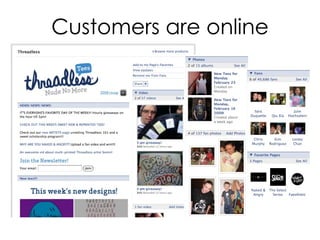 Claudia Customers are online 