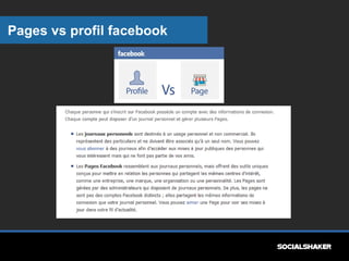 Pages vs profil facebook

 