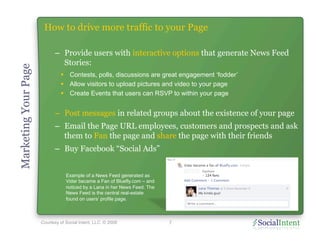 Facebook Pages 101