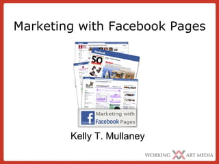 Marketing with Facebook Pages Kelly T. Mullaney 