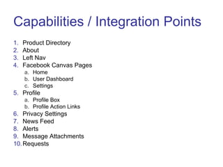 Facebook Platform - Tech | PPT