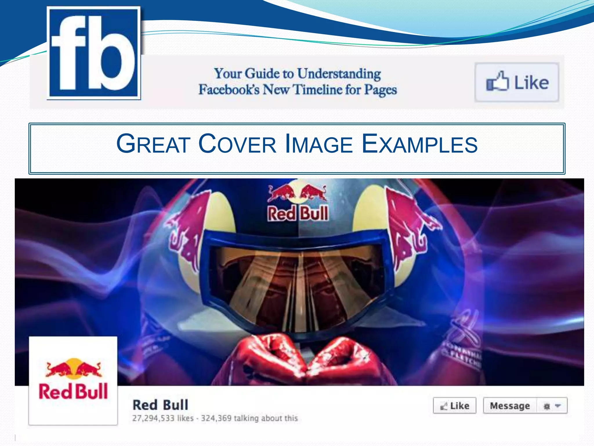 GREAT COVER IMAGE EXAMPLES
 