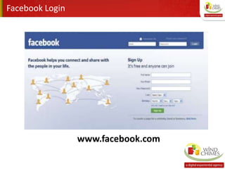 Facebook Login
www.facebook.com
 