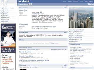 Facebook   Web Advertising / School of Web Journalism Slide 13