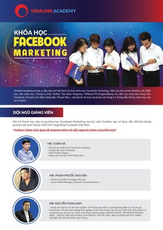 Khóa học Facebook ads - Quảng cáo Facebook marketing - Xem nội dung chi tiết