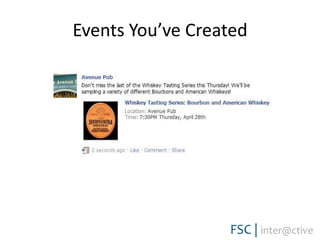 Events You’ve Created