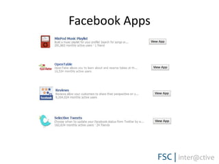 Facebook Apps