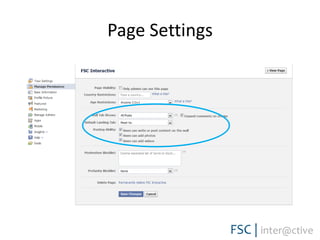 Page Settings