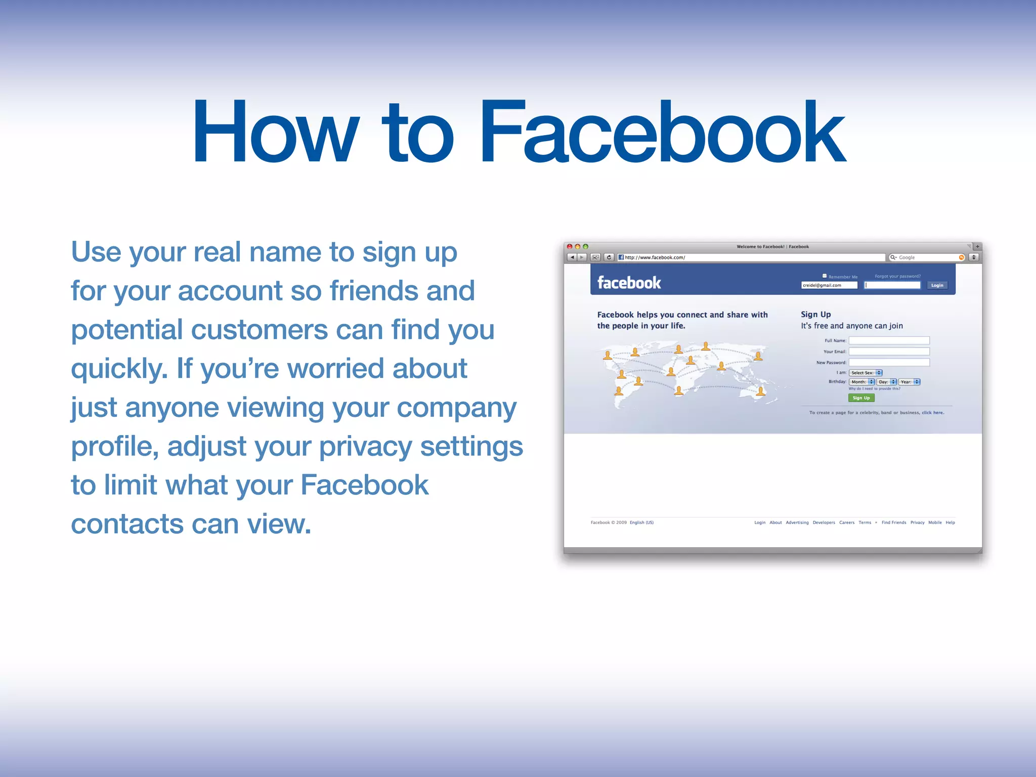 Facebook 101 for Business