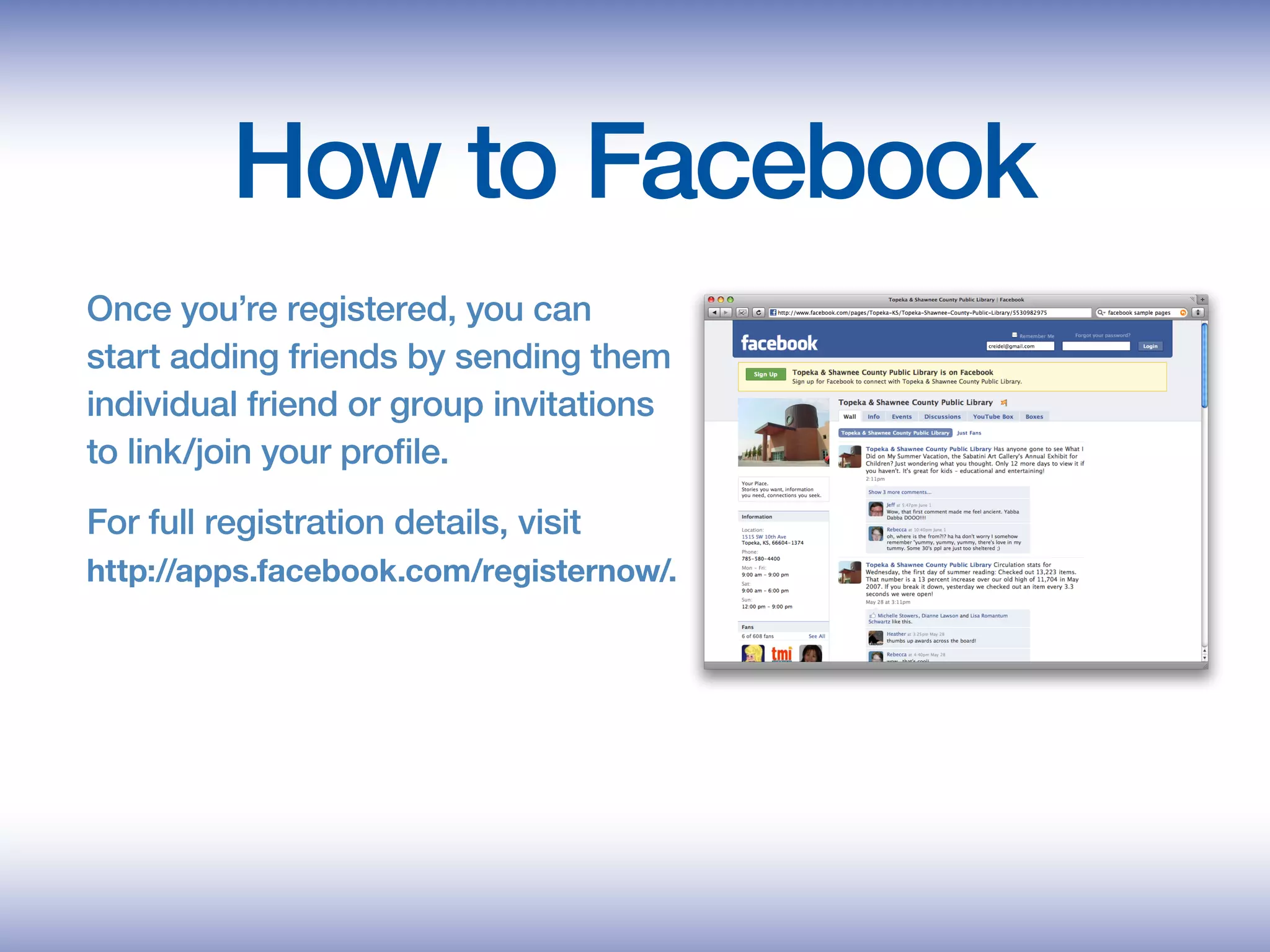 Facebook 101 for Business