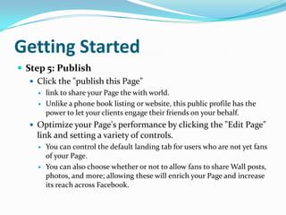 By default, your Page has 