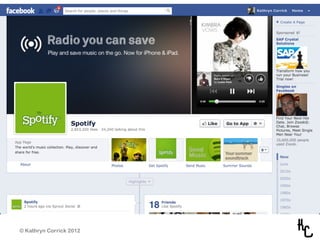 © Kathryn Corrick 2012
 