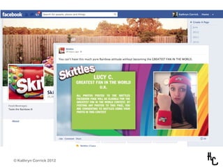 © Kathryn Corrick 2012
 