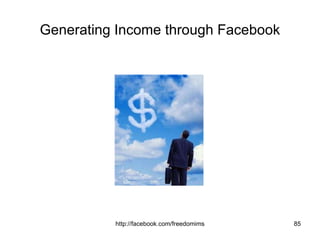 Generating Income through Facebook 