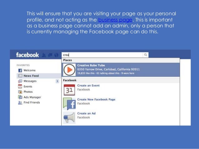 How to Add an Admin to Your Facebook Page