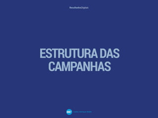 ESTRUTURADAS
CAMPANHAS
 