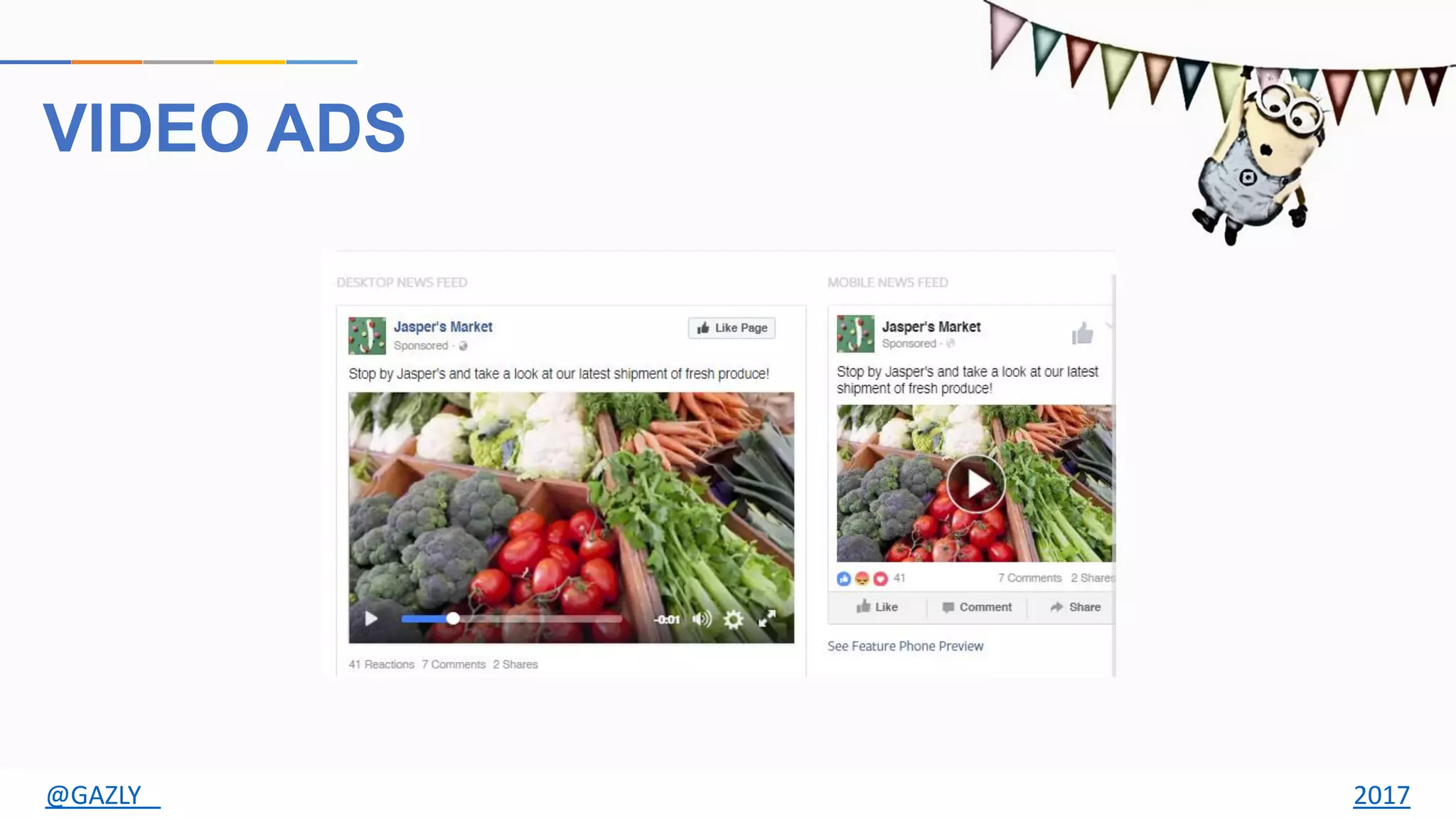 VIDEO ADS
@GAZLY 2017
 