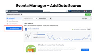 Events Manager – Add Data Source
 