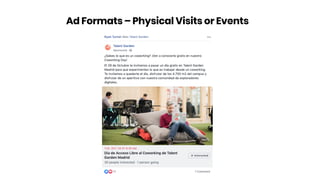 Ad Formats – Physical Visits or Events
 