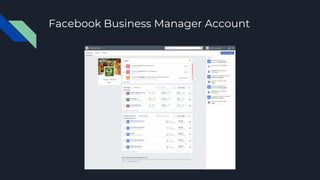 Facebook Business Manager Account
 
