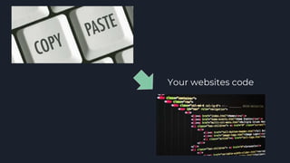 Your websites code
 