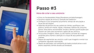 FacebookAds = Leads + Receita Previsível