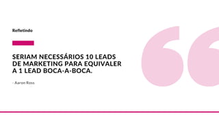 FacebookAds = Leads + Receita Previsível