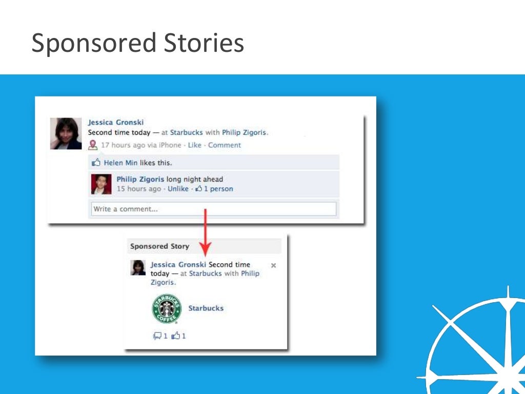 Định nghĩa sponsored Stories ngày nay