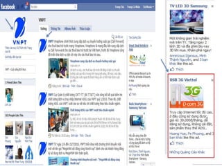 Facebook ads for Viettel & VNPT