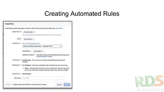 Creating Automated Rules
 