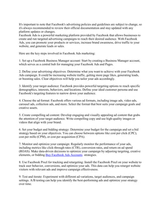 Ads Note facebook ads marketing.docx