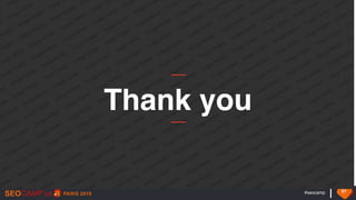 #seocamp 51
Thank you
 