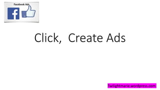 Click, Create Ads
Twilightmarie.wordpress.com
 