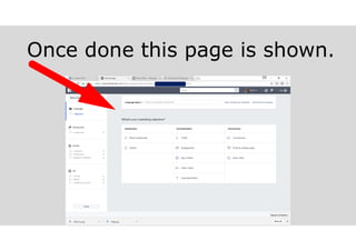 Once done this page is shown.
 
