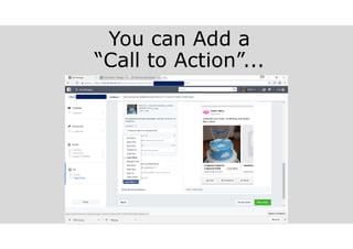 You can Add a
“Call to Action”...
 
