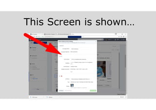 This Screen is shown…
 