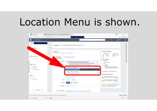 Location Menu is shown.
 