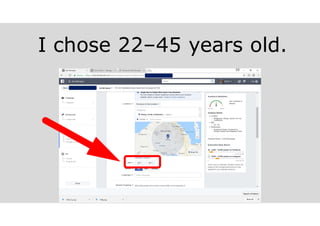 I chose 22–45 years old.
 