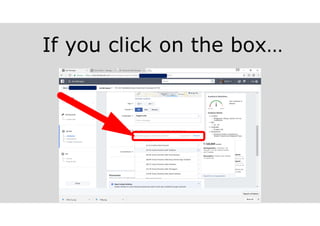 If you click on the box…
 