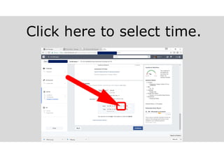 Click here to select time.
 