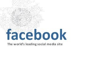 The world’s leading social media site
 