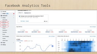 Facebook Analytics Tools
 
