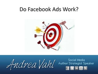 Do Facebook Ads Work?

 