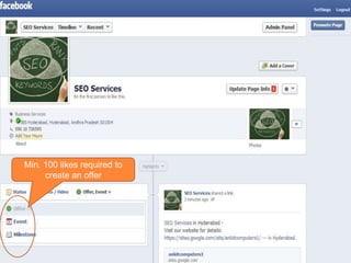 Min. 100 likes required to
create an offer